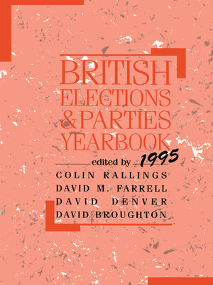 cover image of British Elections and Parties Yearbook
